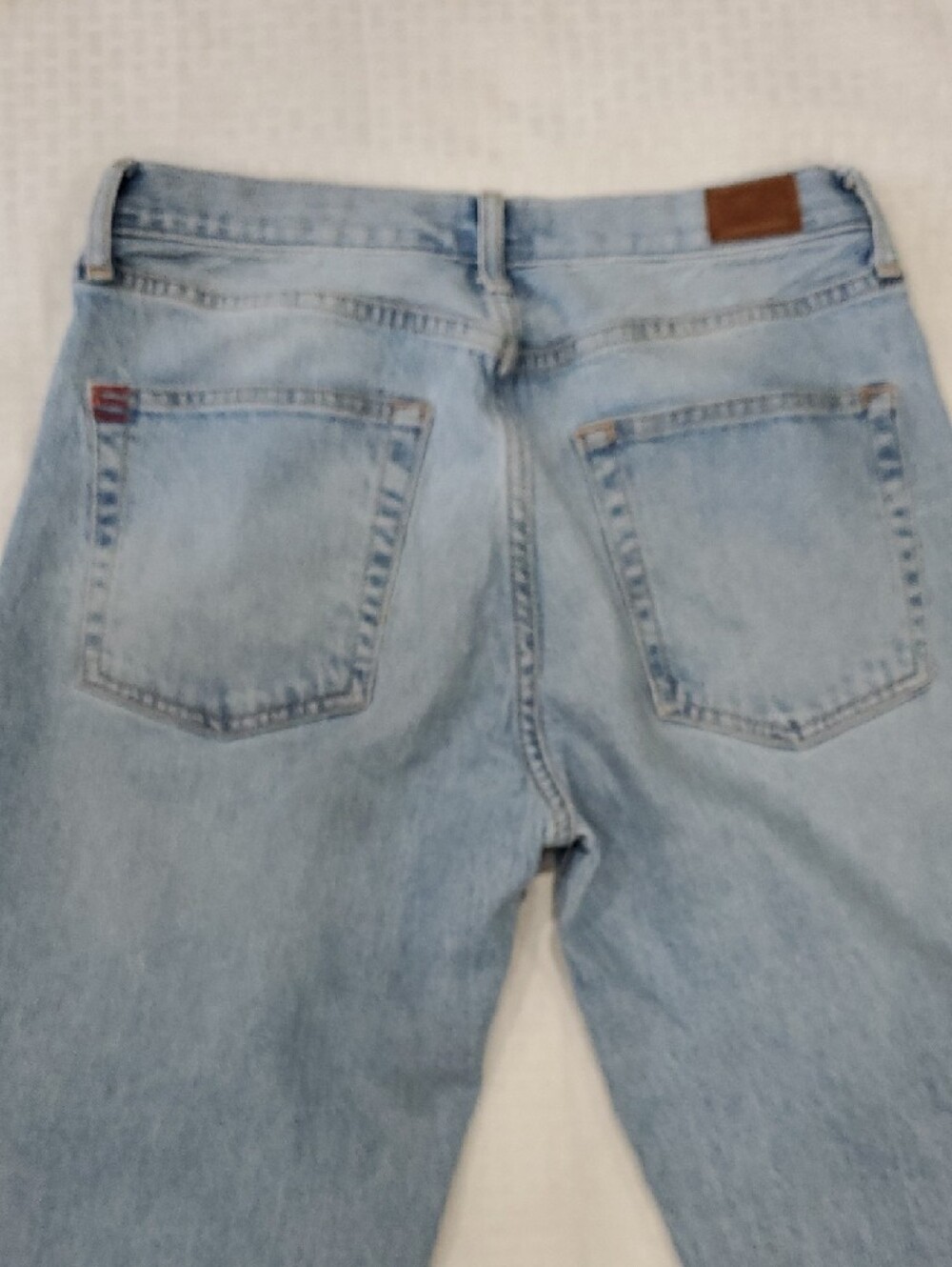 BDG Light Blue Flare Boot cut Jeans - High-Rise Wide Leg - Picture 8 of 14